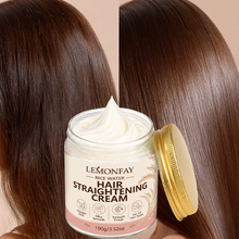 Load image into Gallery viewer, Hair Straightening Cream Smoothing Frizz Control Nourishing Repair Damaged Silky Hair Care Treatment

