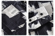 Load image into Gallery viewer, High-quality long-sleeved shirt for new autumn fashion, trendy brand, handsome business style, textured striped shirt, slim fit
