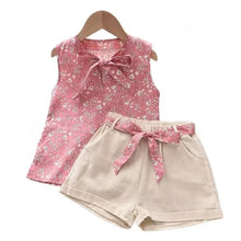 Load image into Gallery viewer, Sunny Sleeveless Baby Girl Set
