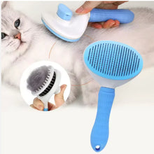Load image into Gallery viewer, Pet Dog Brush Cat Comb Self Cleaning Pet Hair Remover Brush For Dogs Cats Grooming Tools Pets Dematting Comb Dogs Accessories
