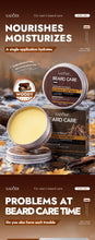 Load image into Gallery viewer, Men's Sandalwood Beard Care Balm Tame Unruly Hairs, Deeply Cleanse &amp; Moisturize Dry Beards, Promote Healthie Thicker Facial Hair
