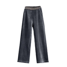 Load image into Gallery viewer, Corduroy Wide Leg Casual Pants

