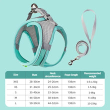 Load image into Gallery viewer, Cats Dog Accessories Small Dog Collar Safety Vest Pet Chest Rope Dogs Cover Breathable Adjustable Harnesses Supplies Products
