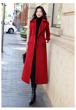 Load image into Gallery viewer, Korean Long Wool Winter Coat
