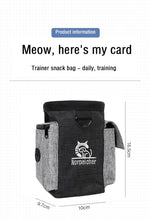 Load image into Gallery viewer, Dog Outdoor Training Bag Dog Fanny Pack Therapy Bag Multi-Functional Pet Bag Pet Treats Bag Train Snack Reward Waist Bag Pet Bag
