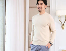 Load image into Gallery viewer, Thick Solid V-Neck Pullover
