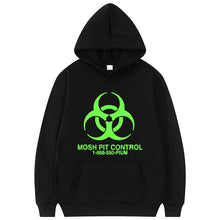 Load image into Gallery viewer, Homixide Gang Mosh Pit Control Hoodie Men Women Hip Hop Oversized Sweatshirt Playboi Carti Opium Merch Sweatshirt HXG Clothes
