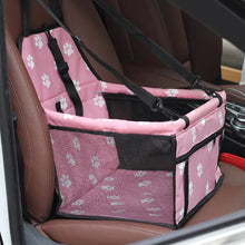 Load image into Gallery viewer, Pet Dog Car Carrier Seat Bag Waterproof Basket Folding Hammock Pet Carriers Bag For Small Cat Dogs Safety Travelling Mesh
