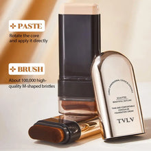 Load image into Gallery viewer, Waterproof Concealer Foundation Stick With Brush - All-in-One Long-Lasting, Oil Control, Brightening Makeup Natural Matte Finish
