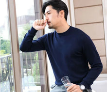 Load image into Gallery viewer, Thick Solid V-Neck Pullover
