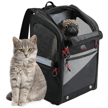 Load image into Gallery viewer, Motorcycle Pet Travel Bag Dog Cat Carrier Bag Portable 20lbs Folding Dog Carrier Backpack for Touring Street Glide Road King Bag
