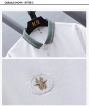 Load image into Gallery viewer, Loose Plus Size Cotton Polo
