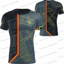 Load image into Gallery viewer, 2025 Spanish Civil Guard T Shirt Men Outdoor Shirts Spain Military Clothing Training Tops Downhill MTB Jersey Running Sportswear

