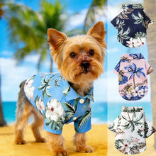 Load image into Gallery viewer, Hawaiian Beach Print Dog Shirt
