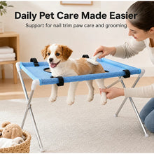 Load image into Gallery viewer, Pet Grooming Bed Portable Detachable Pet Bath Hammockstand Soft Breathable Mesh Support Rack Pet Drying For Cats And Small Dogs
