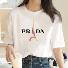 Load image into Gallery viewer, Classic Printed Summer Pullover Tee
