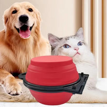 Load image into Gallery viewer, 1-piece 2-in-1 Foldable Dual Bowl Feeding Bowl Portable Outdoor Travel Dog Cat Drinking Bowl Pet Supplies Outdoor Feeding Water
