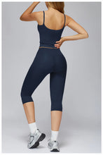 Load image into Gallery viewer, Yoga Set 2PCS Women Sportswear Workout Clothes Seamless Athletic Wear Gym Legging Fitness Bra Crop Top Long Sleeve Sports Suits
