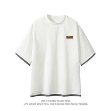 Load image into Gallery viewer, Men's Trendy 2-Piece Streetwear Co-ord Solid Color Short Sleeve T-Shirt And Drawstring Elastic Waist Shorts Set 5XL
