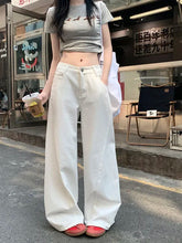 Load image into Gallery viewer, Women's Clothing Black Jeans Tie Dye Bleached Irregular Design Gradient Multi Color Female Denim Fashion Unique Colorful Cool
