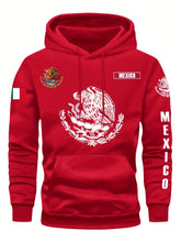 Load image into Gallery viewer, Hoodie Sweatshirt Mexican Flag Eagle Featuring Cactus Pirate Daily Outdoor Fitness Sport Casual Warm Autumn Winter Men Women Top

