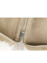 Load image into Gallery viewer, Reversible Fleece Streetwear Winter Jacket
