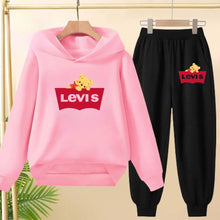 Load image into Gallery viewer, Kids Hooded Sportswear Set
