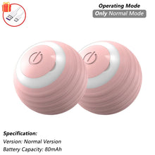 Load image into Gallery viewer, iLMH 1/2 PCS Cat Interactive Ball Toy Automatic Rolling Ball Faux Tail Rechargeable Smart Pet Electric Toy Pet Toy Imitate Mouse
