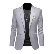 Load image into Gallery viewer, Autumn Slim Casual Suit Jacket
