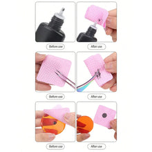 Load image into Gallery viewer, Lint Free Cotton Pads Nail Polish Remover Wipes Cleaning Tool Nail Art Cleaning Wipes Tips UV Gel Polish Removal Pad Paper Wipes
