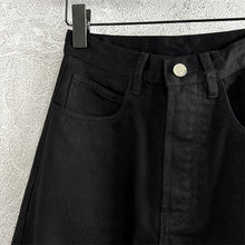 Load image into Gallery viewer, High Waist Straight Denim Pants
