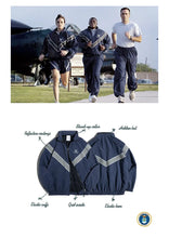 Load image into Gallery viewer, Reflective Hooded Bomber Jacket
