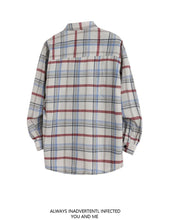 Load image into Gallery viewer, Plaid Casual Autumn Long Shirt
