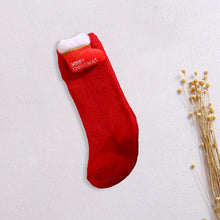 Load image into Gallery viewer, Festive Toddler Reindeer Winter Socks
