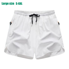 Load image into Gallery viewer, New Men's Sports Casual 3/4 Shorts With Ice Silk Lightweight Sweat-absorbing Outdoor Quick Drying Running Fitness Loose Pants
