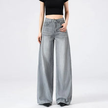 Load image into Gallery viewer, Women's Lightweight Wide Leg Straight-Leg Jeans Stylish and Comfortable Denim Pants for Effortless Fashion Summer Thin Trousers
