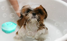 Load image into Gallery viewer, Blue Yellow Shampoo Dispenser Brush

