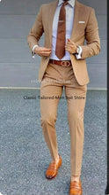 Load image into Gallery viewer, Slim Formal Two Piece Suit
