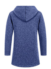 Load image into Gallery viewer, Oversized Streetwear Hooded Zip Jacket
