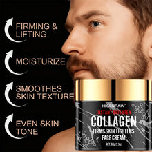 Load image into Gallery viewer, HISENRAIN Collagen &amp; Retinol Face Cream for Men - Intense Moisture, Anti-Aging Hydration, Revitalizing Nourishing Skincare.

