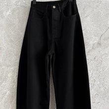 Load image into Gallery viewer, High Waist Straight Denim Pants

