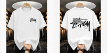 Load image into Gallery viewer, 2026 Summer New Women's T-shirts Luxury Printed Top Pattern Short Sleeve Hip Hop T-shirt Men's Clothing Women's Alphabet T Shirt
