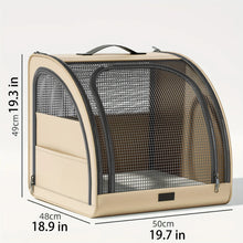 Load image into Gallery viewer, Pet Car Bed for Dogs Cats - Travel Vehicle Accessory, Portable Pet Seat for Car Ride
