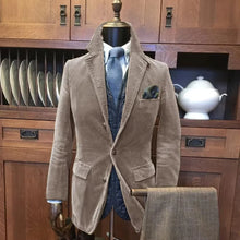 Load image into Gallery viewer, Corduroy Casual Suit Jacket
