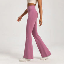 Load image into Gallery viewer, High-end Yoga Leggings Slim Yoga Pants High Waist Wide Leg Pants Bottoms Breathable Gym Casual Sports Bell Leggings Female
