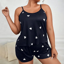 Load image into Gallery viewer, Star Print Crop Pajama Set
