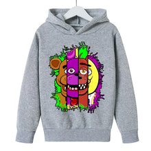 Load image into Gallery viewer, Kids Cartoon Sporty Pullover Hoodie
