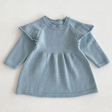 Load image into Gallery viewer, Knitted Princess Party Girls Dress
