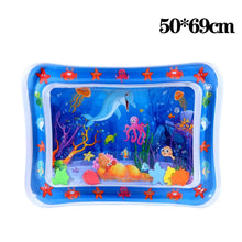Load image into Gallery viewer, Water Sensory Play Mat Thickened Inflatable Water Mat For Cat And Dog Pet Playmat With Fish Sea Ocean Theme Sensory Toy Water
