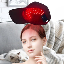 Load image into Gallery viewer, Electric Hair Hat Hair Thickening Hat Hair Care Supplies For Moisturizes And Repairs Dry Damaged Frizzy Hair Heating Hair Hat
